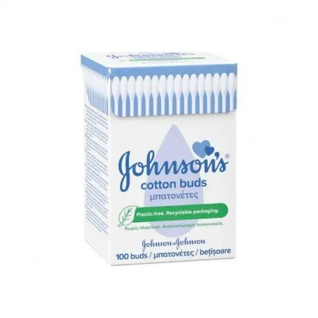 Johnson's Baby betisoare de urechi, 100 bucati