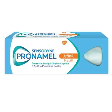 Pasta de dinti Pronamel Junior, 6-12 ani, 50 ml, Sensodyne
