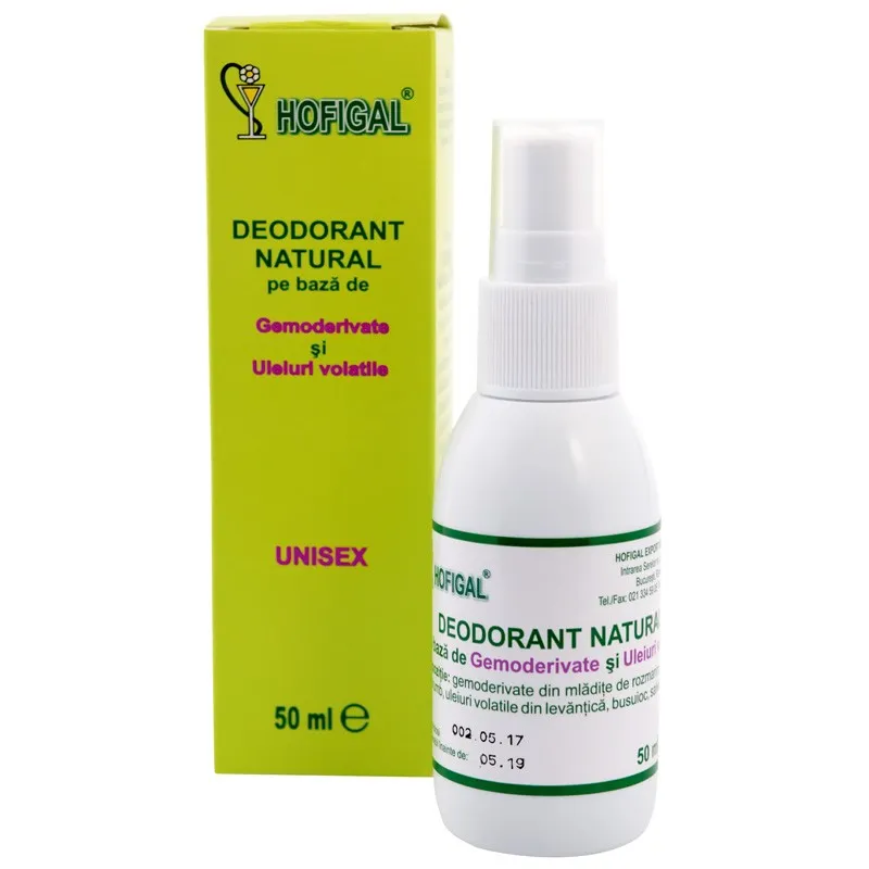 Deodorant Natural 50 ml Hofigal