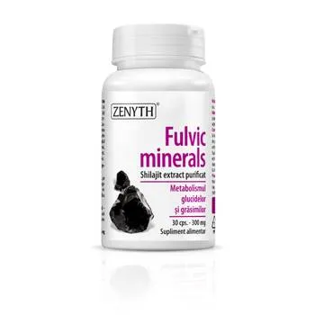 Fulvic minerals 300mg, 30 capsule, Zenyth