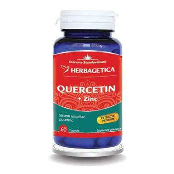 Quercetin + Zinc, 60 capsule, Herbagetica