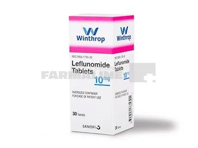 LEFLUNOMIDE WINTHROP 10mg x 30 COMPR. FILM. 10mg SANOFI- AVENTIS DEUT - ZENTIVA