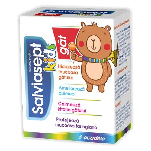 Salviasept Kids gat ,6 acadele