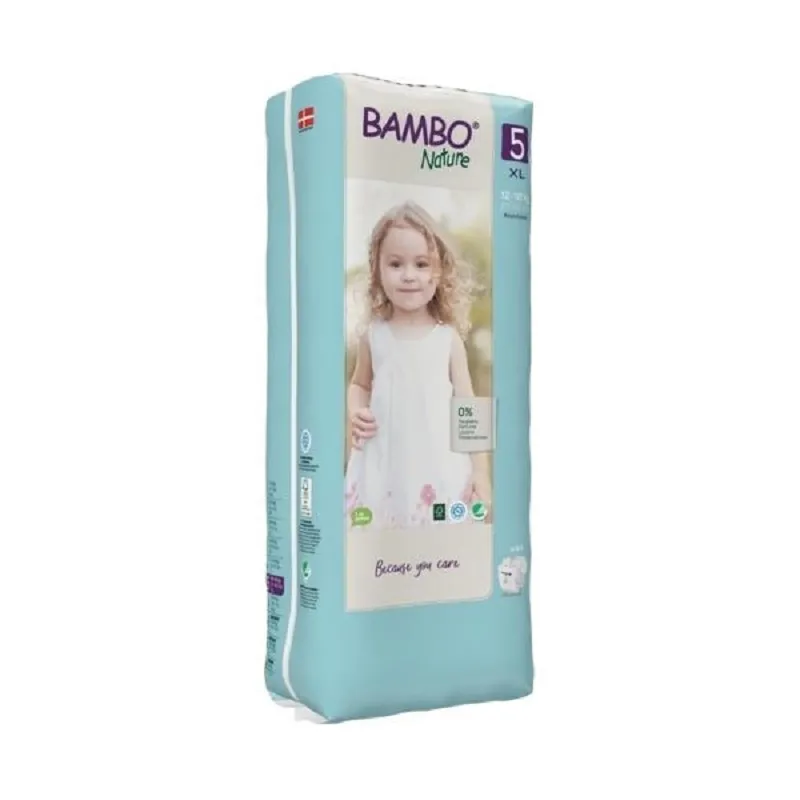 Bambo Nature scutece nr 5 (12-18kg) x 44 buc