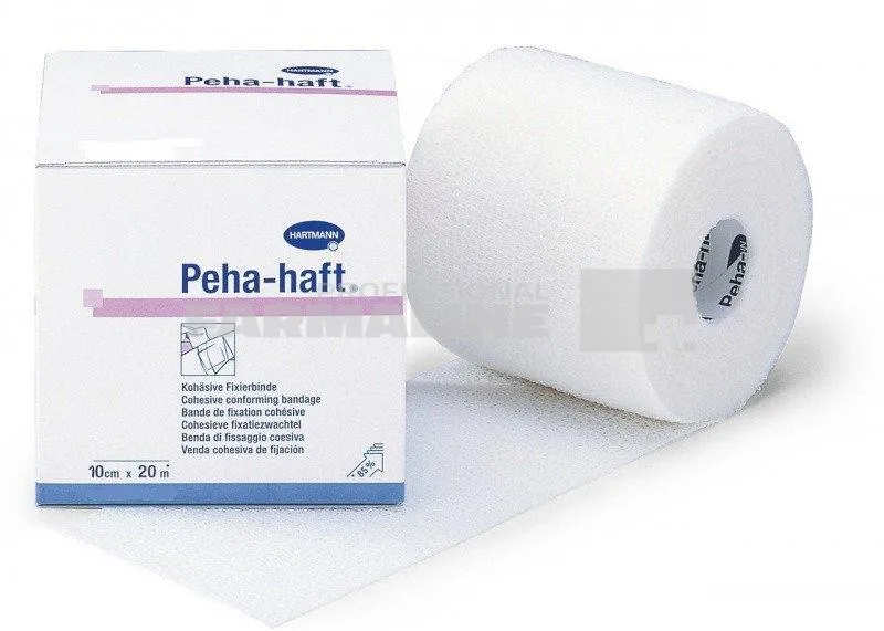 Hartmann Peha-Haft Bandaj elastic pentru fixarea pansamentelor 10 cm x 20 m