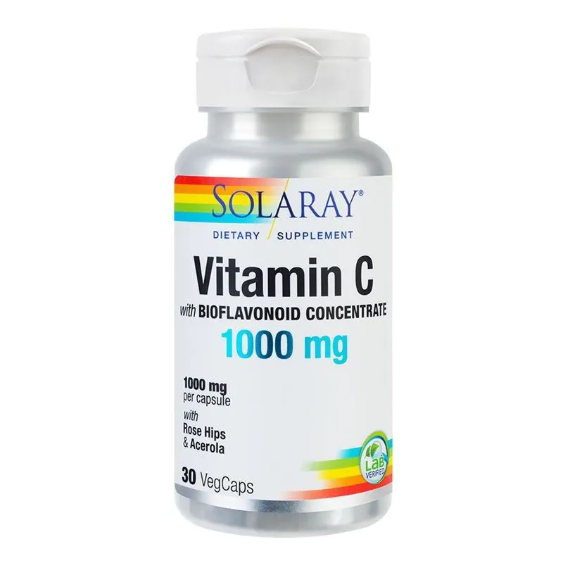 Vitamin C 1000mg ,30 capsule (Solaray)