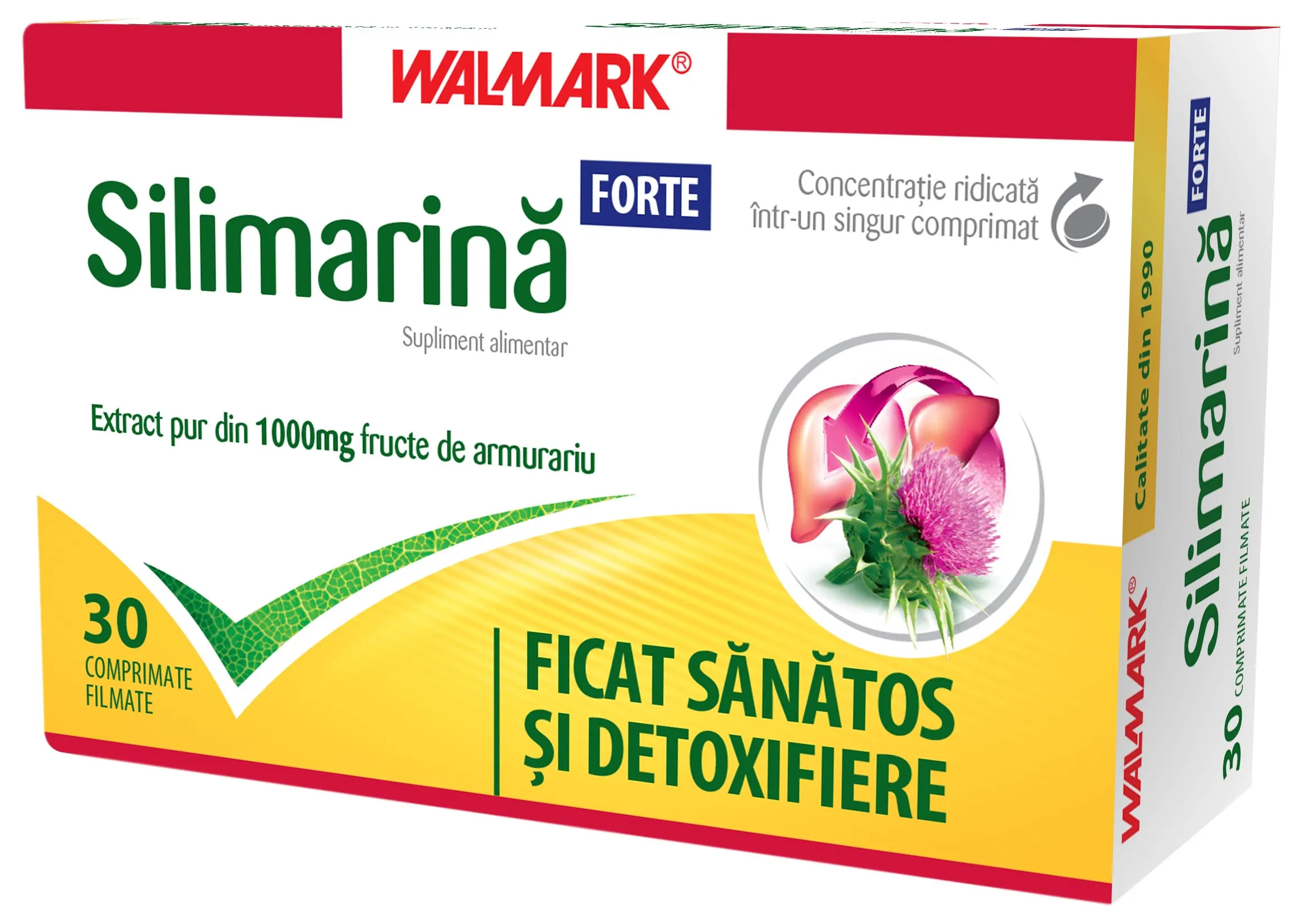 Walmark Silimarina Forte x 30 comprimate filmate
