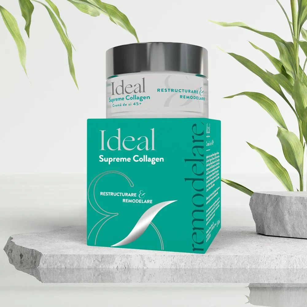 Crema de zi Ideal Supreme Collagen 45+, 50 ml, Fiterman