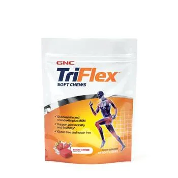 Soft Chews cu aroma de fructe de padure, 60 caramele, GNC