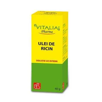 Ulei de ricin, 40g, Vitalia