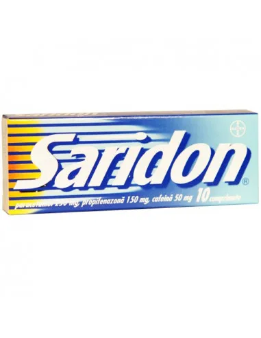 Saridon ,10 comprimate