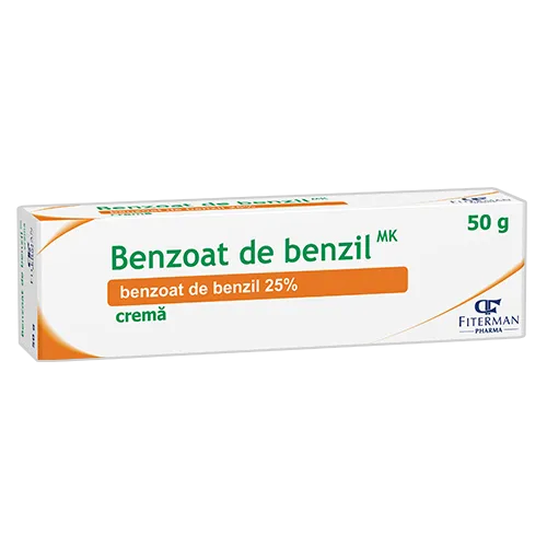 Benzoat de benzil MK crema, 50 g, Fiterman