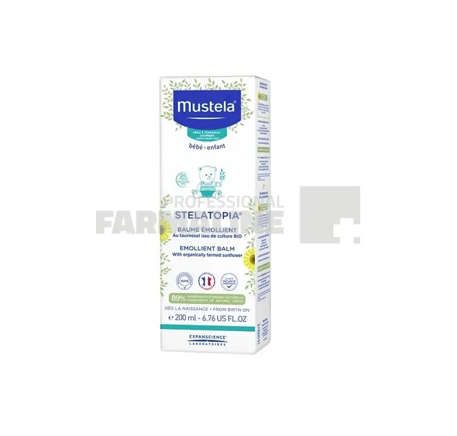Mustela Stelatopia Balsam emolient pentru pielea cu tendință atopică 200 ml