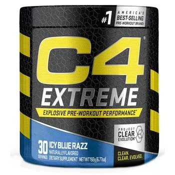 Extreme pre-workout cu aroma de icy blue razz, 192g, Cellucor