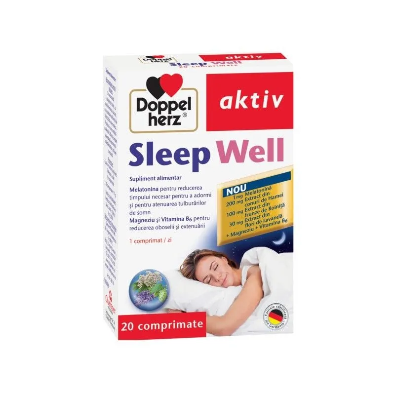 DOPPELHERZ AKTIV SLEEP WELL 20 TABLETE