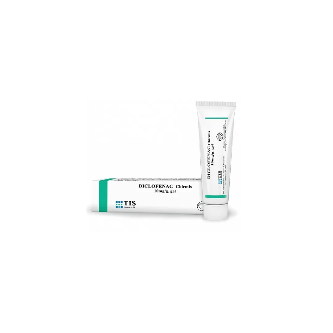 Diclofenac gel Chirmis 10mg/g, 50 g