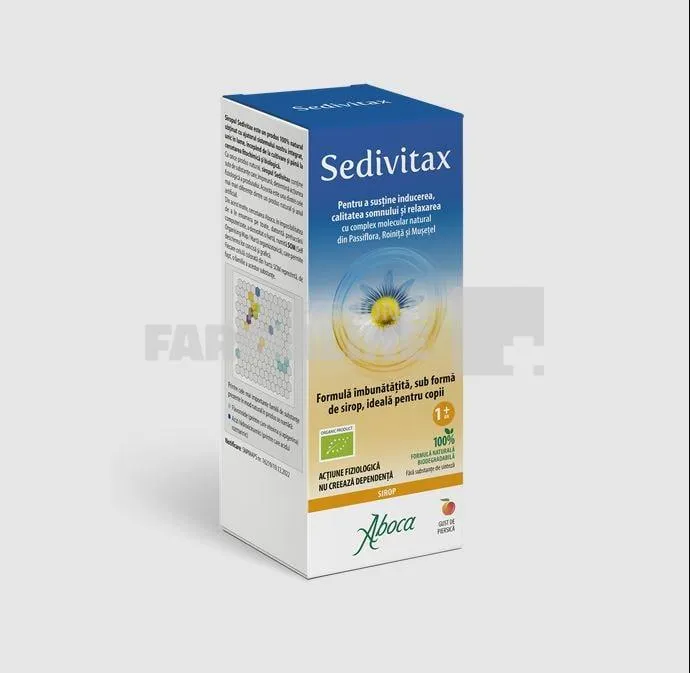 Aboca Sedivitax Bio Sirop pentru copii  220 g