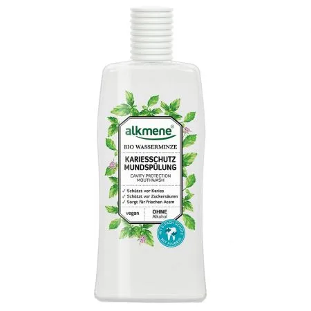 Apa de gura Eco cu menta, 500 ml, Alkmene