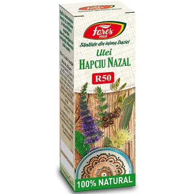 Hapciu nazal ulei x 10ml (Fares)