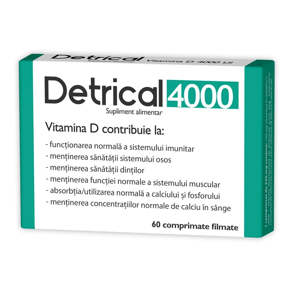 Zdrovit Detrical 4000UI-cpr.film x 60