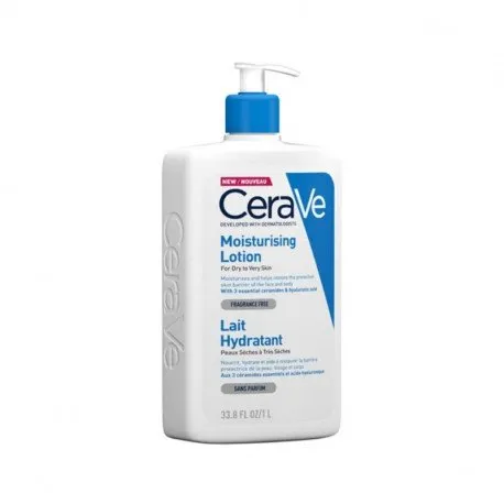 CeraVe Lotiune hidratanta, piele uscata si foarte uscata,1000ml