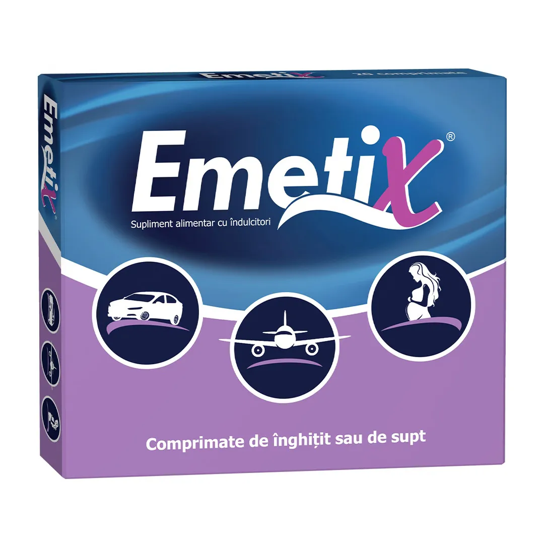 Emetix, 20 comprimate, Fiterman