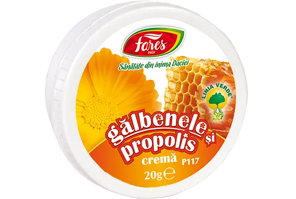 FARES CREMA GALBENELE SI PROPOLIS X 20 G