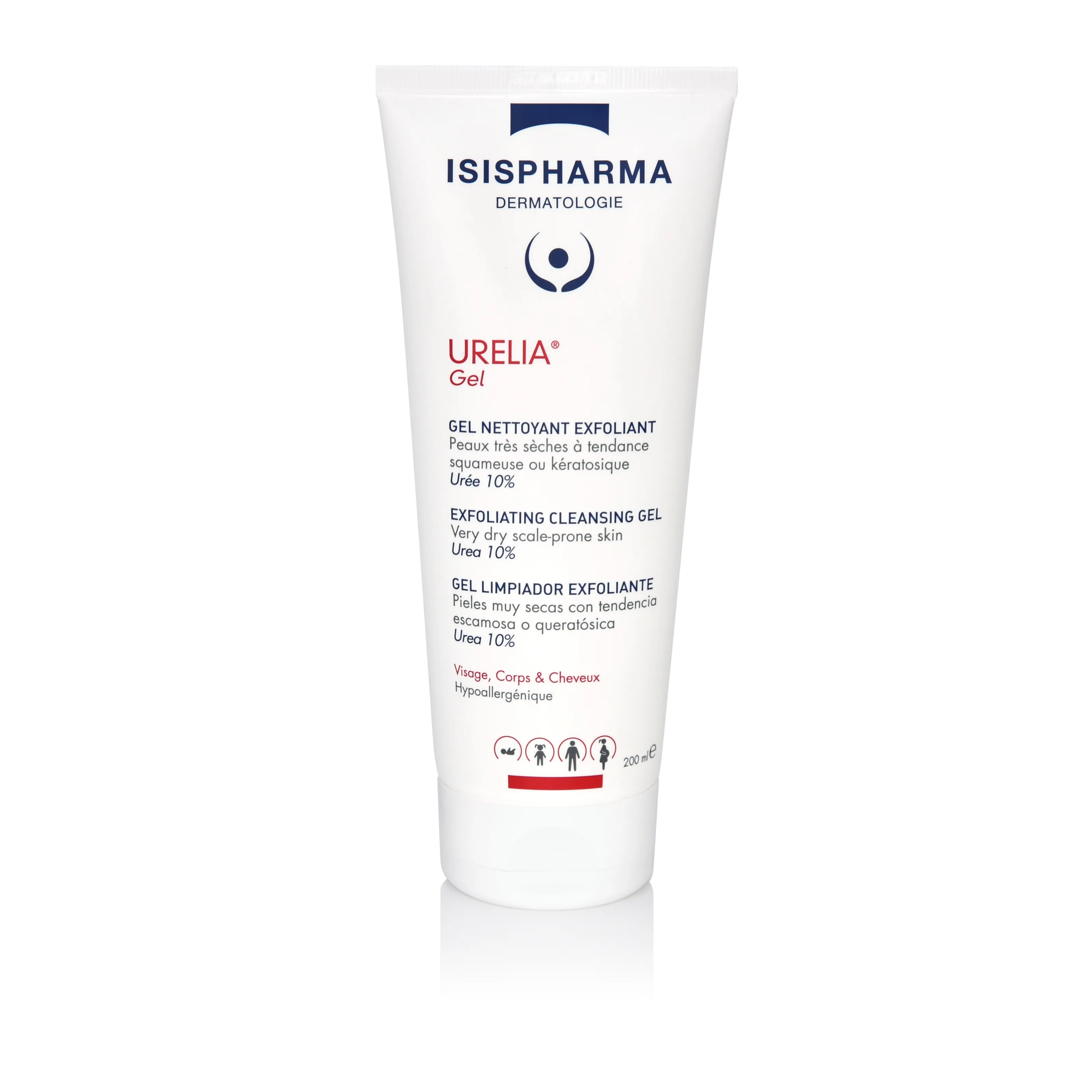 Gel de spalare si curatare Urelia, 200 ml, ISISPHARMA