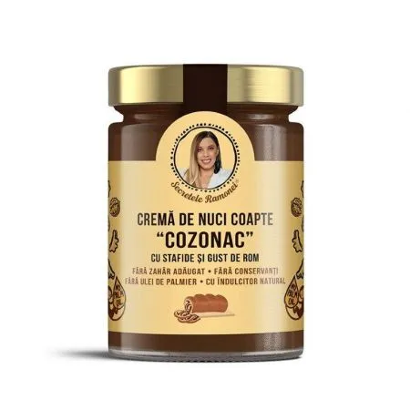Crema de nuci cu arahide Cozonac Secretele Ramonei, 350 g, Remedia