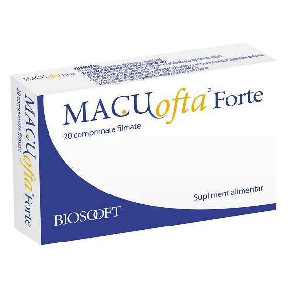 Biosooft Macuofta forte 20 comprimate filmate