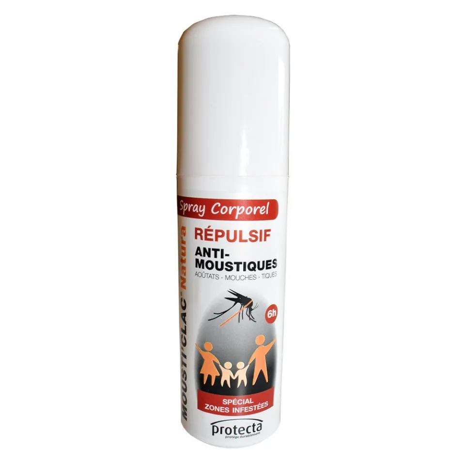 Mousti'Clac - Lotiune naturala repulsiva contra insectelor pentru uz uman - 75ml
