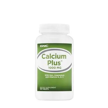 Calciu 1000mg, 250 capsule, GNC