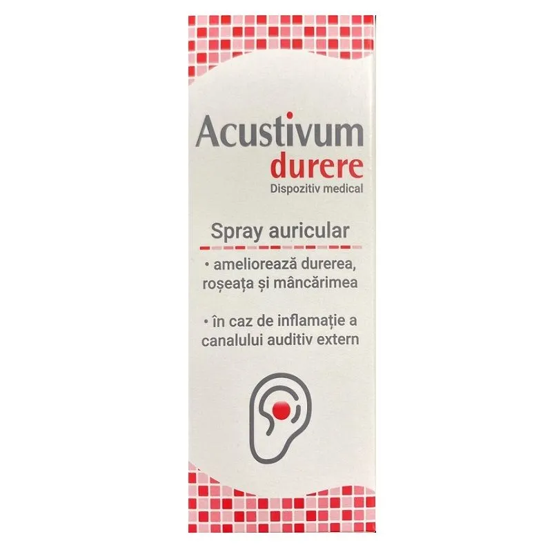 Zdrovit Acustivum Durere Spray Auricular x 20ml