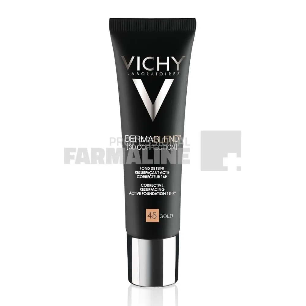 Vichy Dermablend 3D 45 Gold Fond de ten corector 30 ml