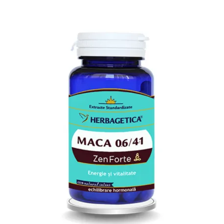 Maca zen forte, 30 capsule