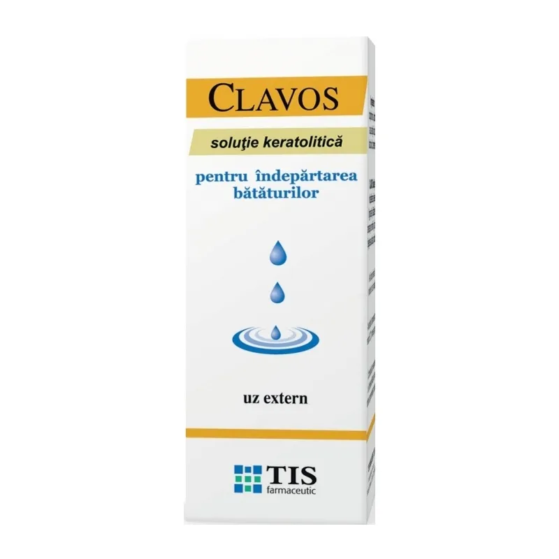 Clavos Solutie keratolitica pentru indepartarea bataturilor 10 ml