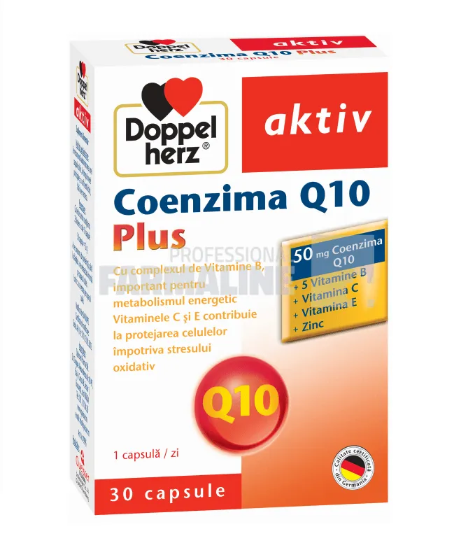 Doppelherz Aktiv Coenzima Q10 plus 30 capsule