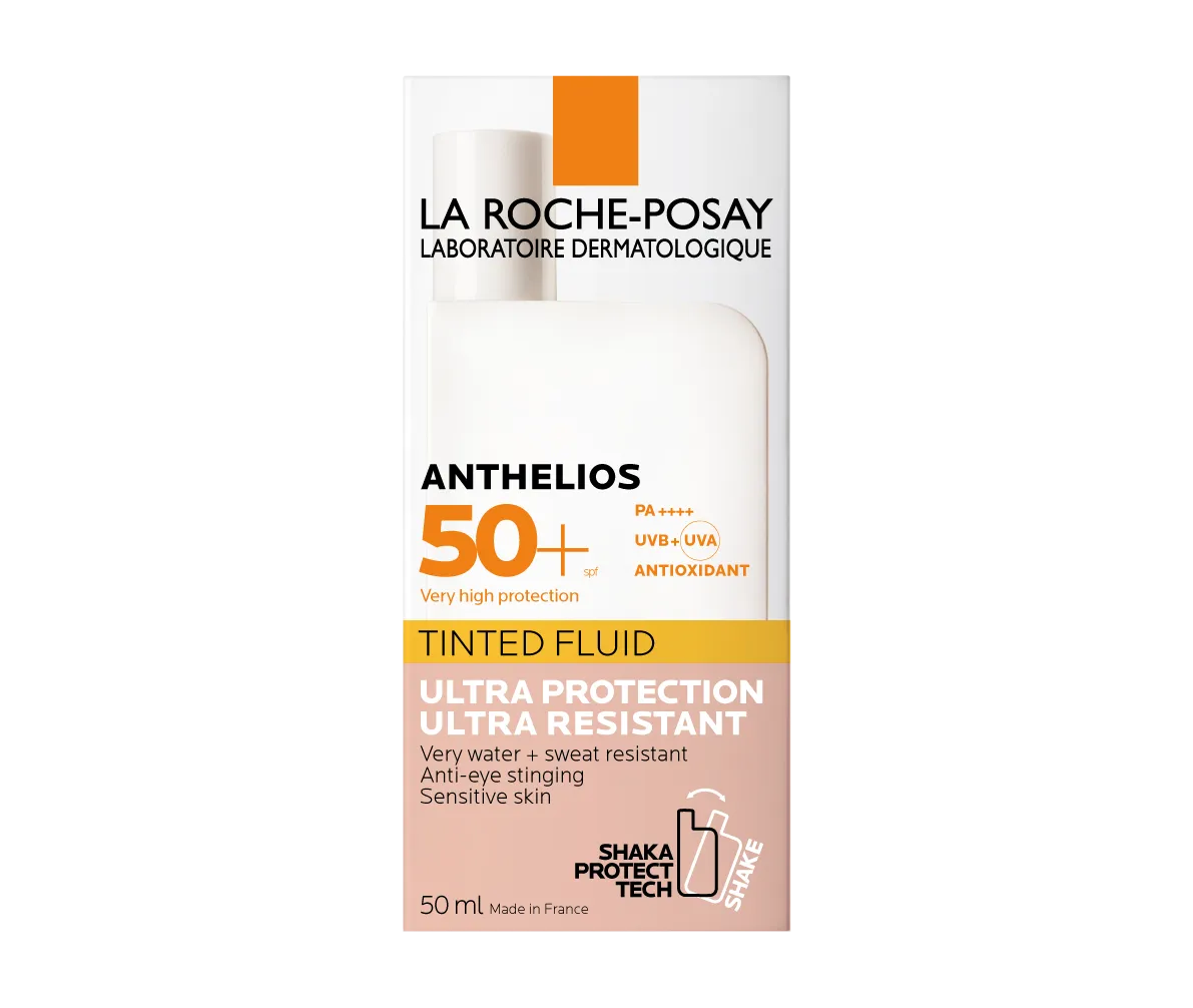 La Roche-Posay Anthelios Fluid colorat cu factor de protecție solară pentru ten SPF50+, 50ml