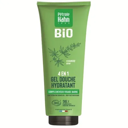 Gel de dus hidratant cu extract eco de canepa 250 ml, Petrole Hahn
