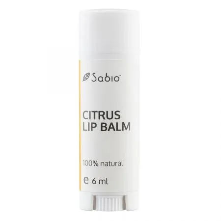 Balsam de buze cu citrice, 6 ml, Sabio