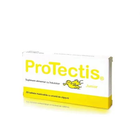 Protectis Junior cu aroma de capsuni, 20 comprimate, BioGaia