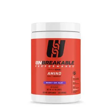 Amino cu aroma de acai si fructe de padure Unbreakable Performance, 360g, GNC