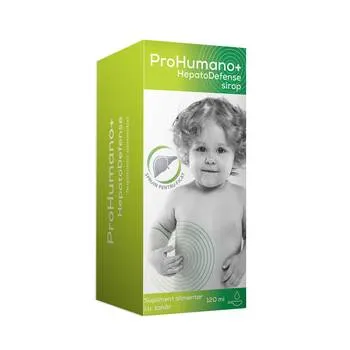 Sirop HepatoDefense ProHumano+, 120ml, Pharmalinea