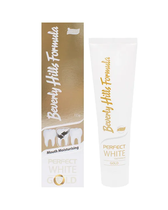 BEVERLY HILLS PASTA DE DINTI 834 PERFECT WHITE GOLD 100ML