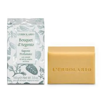 L'Erbolario Sapun parfumat Silver Bouquet, 100g