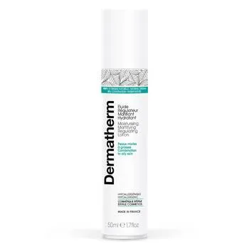 Fluid hidratant si matifiant pentru tex mixt si gras, 50ml, Dermatherm