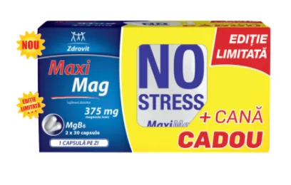 Zdrovit MaxiMag 375mg Mg+B6  2x30cps +cana