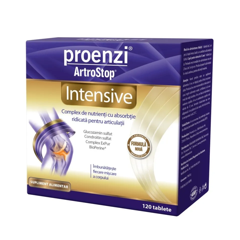 PROENZI ARTHROSTOP INTENSIVE 120 TABLETE