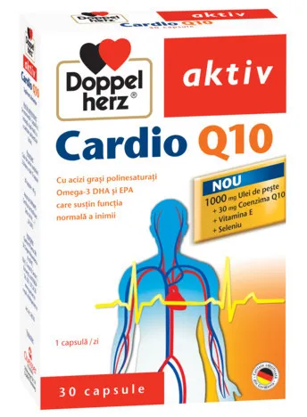 DOPPELHERZ AKTIV CARDIO Q10 30 CAPSULE