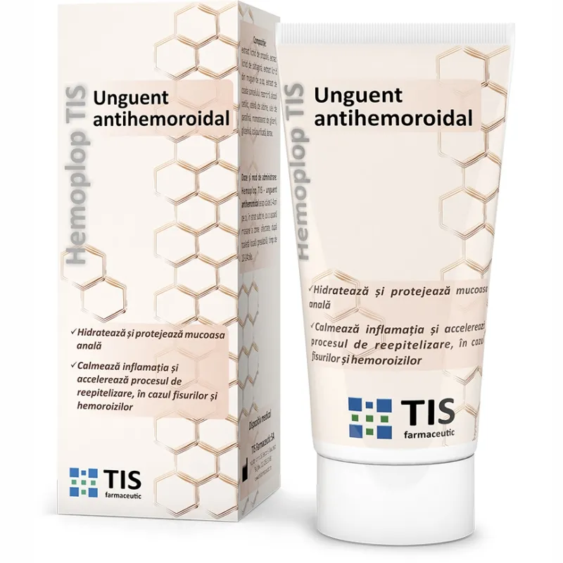 Unguent antihemoroidal x 50ml (Tis)